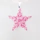 Star - Andromeda-Salmon Organza - 2